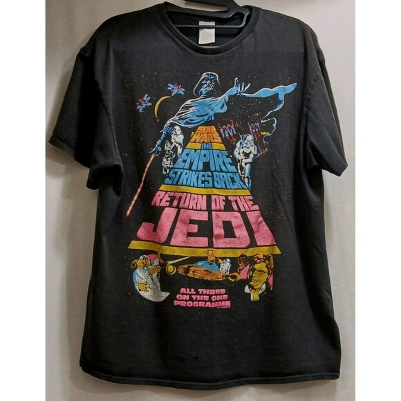 VTG Lucas Films Star Wars Empire Strikes Back ReturnJedi Large SingleStitch Note - Picture 1 of 7